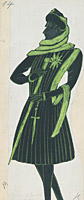 Costume design for Jaroslav Hilbert´s Kolumbus